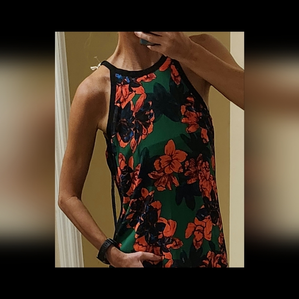 Vince Camuto Floral Tank